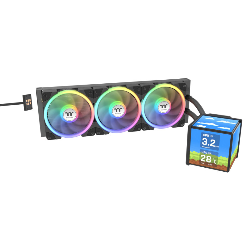 Thermaltake MINECUBE 360 Ultra | All-in-One liquid cooler | Black