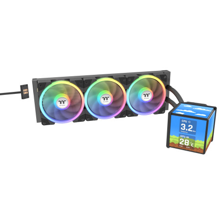 Thermaltake MINECUBE 360 Ultra | All-in-One liquid cooler | Black