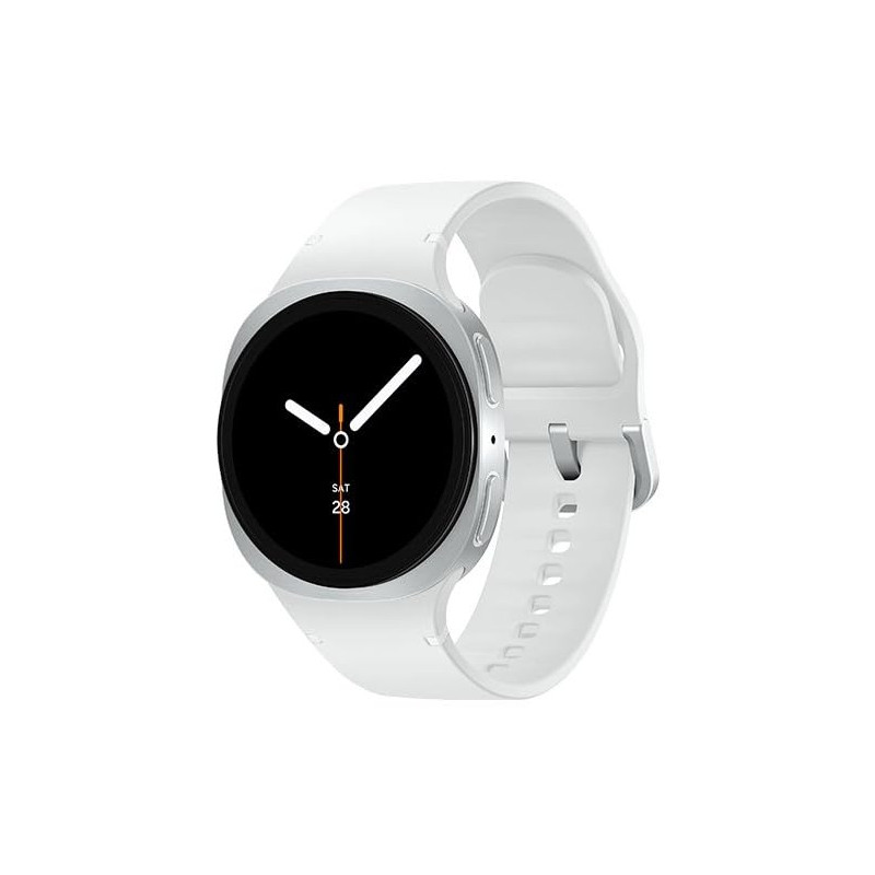 Watch Samsung Galaxy Watch 8 L325 40mm LTE Region East - Silver - [Versions italienne, hongroise, polonaise, roumaine, autrichie Watch Samsung Galaxy Watch 8 L325 40mm LTE Region East - Silver - [Versions italienne, hongroise, polonaise, roumaine, autrichie