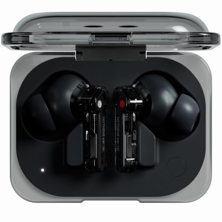 Nothing Ear (a) kopfhörer kabellos Bluetooth mit ANC, Bass-Enhance-Algorithmus und bis zu 42,5 Stunden Wiedergabezeit - Schwarz