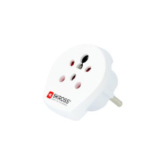 SKROSS | 1.500217-E | Inde Israël Danemark vers Europe | Tension et Puissance : 100V - 1600W / 250V - 4000W - Protection Contre