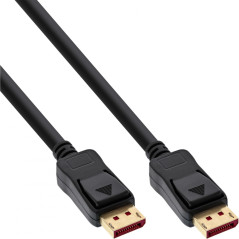 InLine 17203P Câble DisplayPort 1.4 8K4K Noir contacts plaqués or 3 m