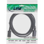 InLine 17203P Câble DisplayPort 1.4 8K4K Noir contacts plaqués or 3 m InLine 17203P Câble DisplayPort 1.4 8K4K Noir contacts plaqués or 3 m