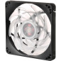 SilverStone SST-FW124-ARGB - Série FW Ventilateur 120mm PWM, lame transparente avec cadre noir, roulement à billes, LED RGB adre SilverStone SST-FW124-ARGB - Série FW Ventilateur 120mm PWM, lame transparente avec cadre noir, roulement à billes, LED RGB adre