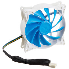 SilverStone SST-FQ91 - Série FQ Ventilateur PWM silencieux de 92mm pour ordinateur, Flux d'air performant, bleu-blanc