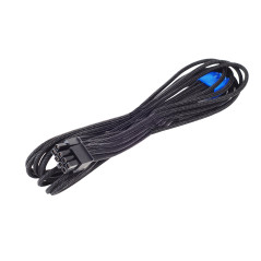 SilverStone SST-PP06B-PCIE55 - 55cm PCI-E 8pin(6+2) Cable PSU manchonné, noir