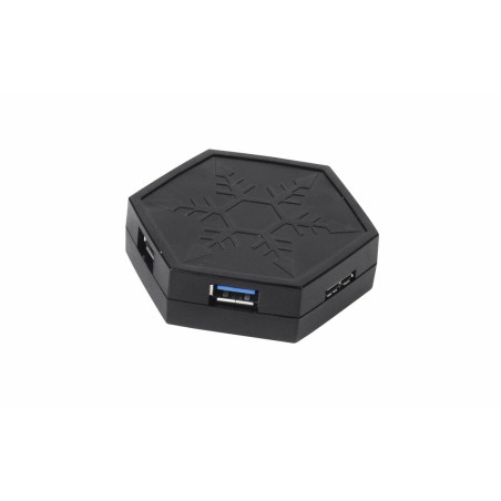 SilverStone SST-EP01 - Centre de données 4 ports USB 3.0, aimant, chargeur rapide