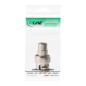 InLine 99321 Adaptateur vidéo 1 x RCA femelle vers BNC mâle InLine 99321 Adaptateur vidéo 1 x RCA femelle vers BNC mâle