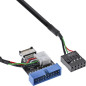 InLine 33446A Carte et Adaptateur d'interfaces Interne USB 3.2 Gen 1 (3.1 Gen 1)