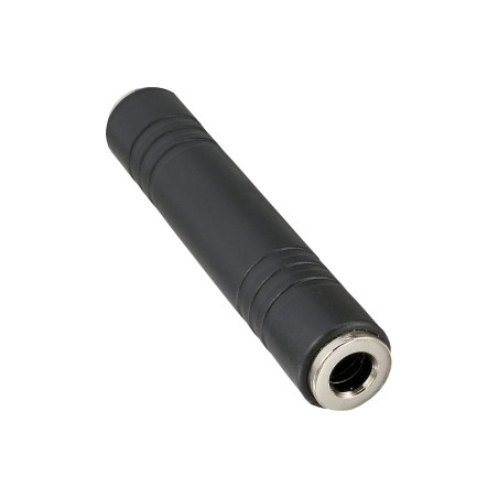 InLine 20077 Cable Adaptateur Audio, Prise Jack de 6,3 mm à Prise Jack 6,3 mm – Stéréo – Noir