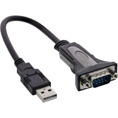 InLine 33306I Câble USB Noir