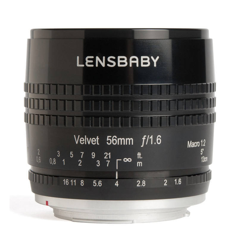 Lensbaby - Velvet 85 - pour Nikon Z - Doux et velouté - Parfait pour la macro et les portraits - Effet incandescent