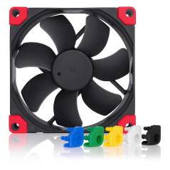 Noctua NF-A9 PWM chromax.black.swap, Ventilateur Silencieux Haut de Gamme, 4 Broches (92 mm, Noir)