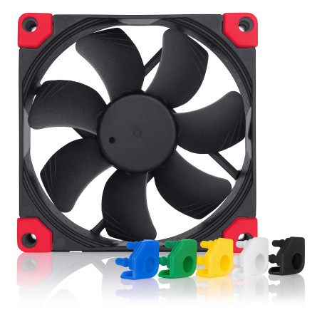 Noctua NF-A9 PWM chromax.black.swap, Ventilateur Silencieux Haut de Gamme, 4 Broches (92 mm, Noir)