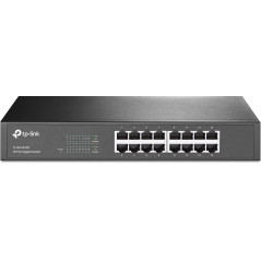 TP-Link TL-SG1016D Switch Ethernet 16 Ports Gigabit, Switch RJ45, Hub RJ45, Prévention des Boucles, Mode d'Isolement, Boitier Mé