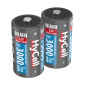 HyCell Piles Rechargeables NiMH Mono D 3000 mAh 1,2V (2 pces) – Piles HR20 pour Lampes Torches, Jouets électroniques, appareils HyCell Piles Rechargeables NiMH Mono D 3000 mAh 1,2V (2 pces) – Piles HR20 pour Lampes Torches, Jouets électroniques, appareils