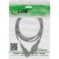 InLine 16811A câble électrique Noir 1 m Coupleur C14 Coupleur C15 - Cables électriques (1 m, Male connector / Female connector, InLine 16811A câble électrique Noir 1 m Coupleur C14 Coupleur C15 - Cables électriques (1 m, Male connector / Female connector,