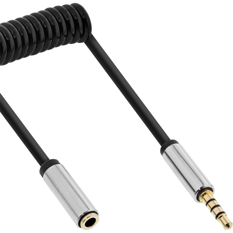 InLine 99284 0.5 m 3.5 mm 3.5 mm Aluminium, Noir Câble Audio InLine 99284 0.5 m 3.5 mm 3.5 mm Aluminium, Noir Câble Audio