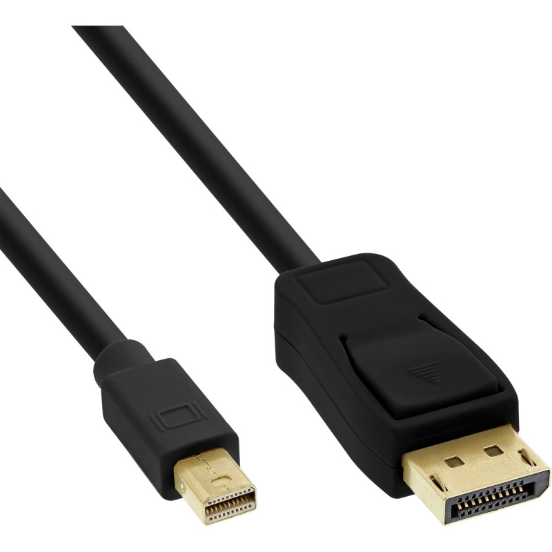 InLine Câble Mini DisplayPort vers DisplayPort 0.5 m Noir InLine Câble Mini DisplayPort vers DisplayPort 0.5 m Noir