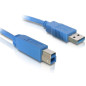 DeLOCK cable USB3.0 A-B prise mâle/prise mâle 3m à 82581 DeLOCK cable USB3.0 A-B prise mâle/prise mâle 3m à 82581