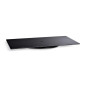 Meliconi ROTOBASE ELITE M, Support Rotatif pour Moniteur et Téléviseur, Base Pivotante 360°, Capacité 70 kg, Verre Trempé, Made 