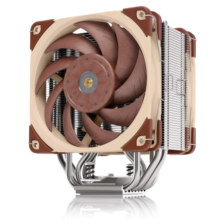 Noctua NH-U12A, Ventirad CPU Premium avec Ventilateurs NF-A12x25 PWM Ultra Performants (120 mm, Marron)