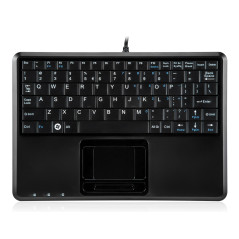 Perixx PERIBOARD-510 PLUS Clavier USB, Hub Usb