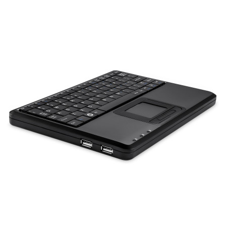 Perixx PERIBOARD-510 PLUS Clavier USB, Hub Usb