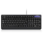 perixx Clavier USB Periboard-517 Noir Staubgeschützt, Spritzwassergeschützt perixx Clavier USB Periboard-517 Noir Staubgeschützt, Spritzwassergeschützt