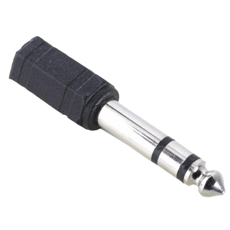 Hama 43368H Connectique Adaptateur 1 jack femelle stéréo 3,5mm/1 jack mâle stéréo 6,35mm Hama 43368H Connectique Adaptateur 1 jack femelle stéréo 3,5mm/1 jack mâle stéréo 6,35mm