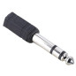 Hama 43368H Connectique Adaptateur 1 jack femelle stéréo 3,5mm/1 jack mâle stéréo 6,35mm Hama 43368H Connectique Adaptateur 1 jack femelle stéréo 3,5mm/1 jack mâle stéréo 6,35mm