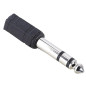 Hama 43368H Connectique Adaptateur 1 jack femelle stéréo 3,5mm/1 jack mâle stéréo 6,35mm Hama 43368H Connectique Adaptateur 1 jack femelle stéréo 3,5mm/1 jack mâle stéréo 6,35mm