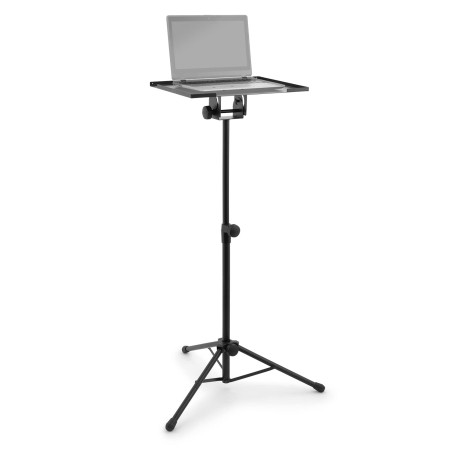 TIGER LEC7-BK Support pour ordinateur portable Support pour projecteur - Réglable en hauteur avec pieds de trépieds