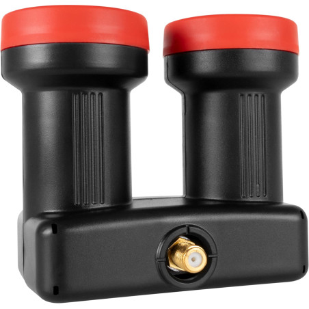Megasat MONOBLOCK Single LNB Diavolo, Noir, Rouge