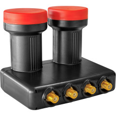 Megasat Diavolo Monoblock Quad LNB 0,1 dB, 40 mm