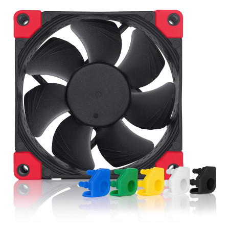Noctua NF-A8 PWM chromax.black.swap, Ventilateur Silencieux Haut de Gamme, 4 Broches (80 mm, Noir)