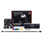 Noctua NF-A8 PWM chromax.black.swap, Ventilateur Silencieux Haut de Gamme, 4 Broches (80 mm, Noir) Noctua NF-A8 PWM chromax.black.swap, Ventilateur Silencieux Haut de Gamme, 4 Broches (80 mm, Noir)
