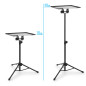 TIGER LEC7-BK Support pour ordinateur portable Support pour projecteur - Réglable en hauteur avec pieds de trépieds TIGER LEC7-BK Support pour ordinateur portable Support pour projecteur - Réglable en hauteur avec pieds de trépieds
