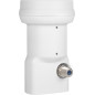 Megasat High Gain Single LNB – LNB Universel (pour 1 Participant, idéal pour Satellites difficilement recevables, Haute Amplific Megasat High Gain Single LNB – LNB Universel (pour 1 Participant, idéal pour Satellites difficilement recevables, Haute Amplific
