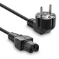 InLine 16810F 5m CEE7/7 Schuko Coupleur C13 Noir câble électrique - cables électriques (Mâle/Femelle, Noir, 5 m, CEE7/7, Coupleu InLine 16810F 5m CEE7/7 Schuko Coupleur C13 Noir câble électrique - cables électriques (Mâle/Femelle, Noir, 5 m, CEE7/7, Coupleu