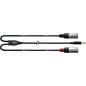 Cordial Câble 3,5 st / 2x XLR mâle 3 m CFY 3 WMM - Câble d'Insertion