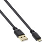 InLine 31705F câble USB 0,5 m USB A Micro-USB B Noir - Câbles USB (0,5 m, USB A, Micro-USB B, 2.0, Male connector / Male connect InLine 31705F câble USB 0,5 m USB A Micro-USB B Noir - Câbles USB (0,5 m, USB A, Micro-USB B, 2.0, Male connector / Male connect