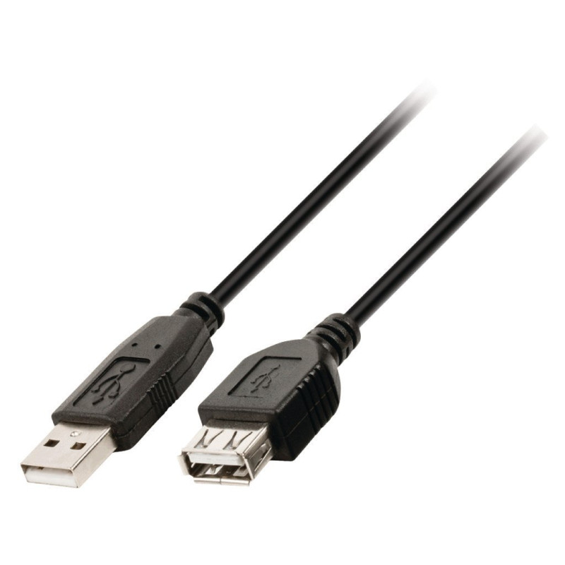 InLine 34610B Rallonge USB 2.0 mâle/femelle type A Noir 1 m InLine 34610B Rallonge USB 2.0 mâle/femelle type A Noir 1 m