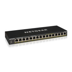 NETGEAR (GS316PP) Switch Ethernet PoE+ 16 Ports RJ45 Gigabit (10/100/1000)- Switch RJ45 avec 16 Ports PoE+ @ 183W évolutifs, Bur