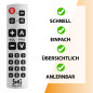 SeKi Easy Plus Télécommande universelle éducative Argenté SeKi Easy Plus Télécommande universelle éducative Argenté