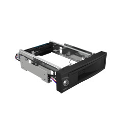 ICY BOX 3 Boîtier de Rechange pour Disque Dur 5,25" avec Interrupteur d'alimentation et Verrouillage à Chaud et LED SATA III Noi
