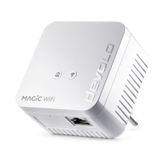 Devolo Magic 1 Wifi Mini : Adaptateur CPL compact, idéal pour le télétravail et le streaming Blanc Magic 1 mini | 1200 mbps