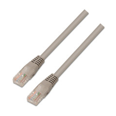 AISENS Câble réseau RJ45 Cat. 6 UTP AWG24 Gris 7 m