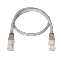 AISENS Câble réseau RJ45 Cat. 6 UTP AWG24 Gris 7 m