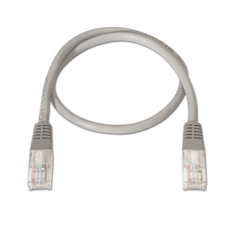 AISENS Câble réseau RJ45 Cat. 6 UTP AWG24 Gris 7 m